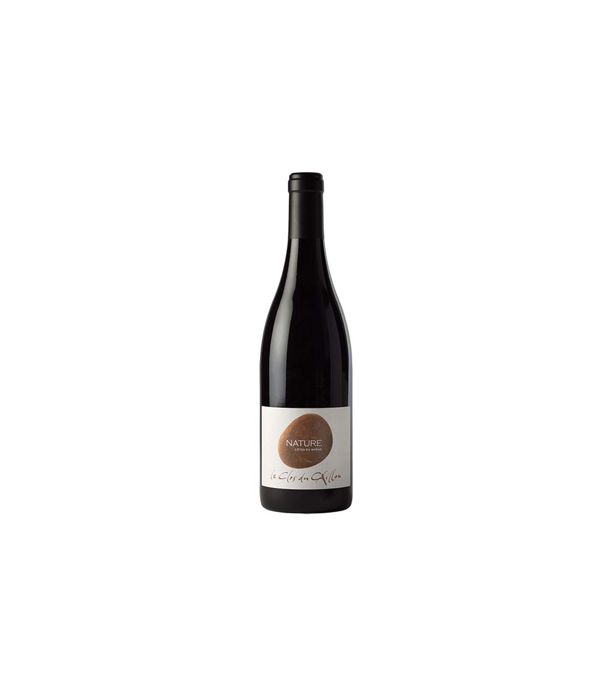 Cotes du rhone le nature 2018 bio ( sans soufre ajoute), clos du caillou, 75cl